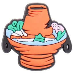 1PCS China Classical Lantern Carp Shoes Charms Accessories Buckle Clog Shoe Decorations DIY Wristbands Kids Party Gift