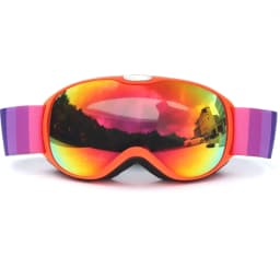Children Ski Goggles Anti-fog Double Layer Big Spherical Skiing Glasses Kids Snowboard Winter Outdoor Sports Goggle for Age 4-14