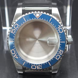 40mm Cases Men's Watch Ceramic Bezel Sapphire Glass Fit NH35 NH36 ETA 2824 Miyota 8215 Movement 28.5mm Dial Submariner Parts