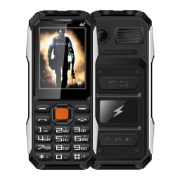 Slim Rugged Outdoor Phone Dual SIM Big Button Long Standby Blacklist Loud Speaker Two Flashlight SOS Dialing MP3 Video Player