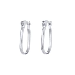 CRMYA Gold Silver Filled Several Sizes Hoop Earring CZ Zircon Heart Higgle Earrings For Women Jewelry Wholesale Aretes De Mujer