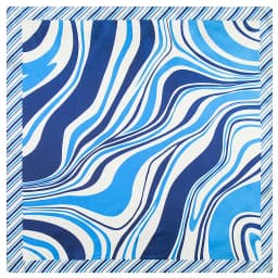 2022 Europe 60cm Spring New Versatile Women's Imitation Silk Business Leisure Small Scarf Occupation Small Square Towel