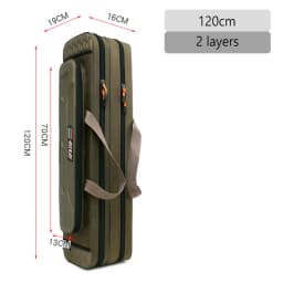 2/3/4 Layer 100/120/130CM Fishing Rod Bag Multifunctional Large Capacity Pole Reels Bait Storage Case Travel Carry Tackle Gear