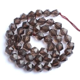 6-12mm Natural Garnet Agates Quartz Tiger Eye Howlite Opal Stone Beads Faceted Loose Beads For DIY Jewelry Making Bracelet