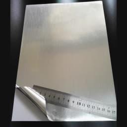 Special Layer Coated Good Printing A4 Blank PET Brushed Metal Silver Label for Laser Printer