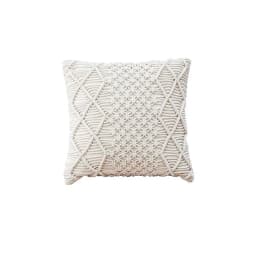 Cushion Covers 100% Cotton Linen Macrame Hand-woven Thread Pillow Covers Geometry Bohemia Style Pillowcase Home Decor 45x45cm
