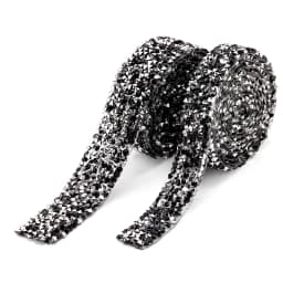 Rhinestones Tape Trim Hot Fix Strass Crystal Sewing Ribbon Appliques DIY Rhinestone For Decorations Trim Garment Accessories