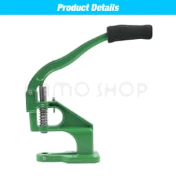 Hand Punch Press Machine Metal Dies Mold For Double Cap Rivets Snap Eyelet Grommet Buttons Tools Leathercraft Handmade Supplies
