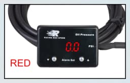 Free Shipping Auto Motorcycle 200psi 1/8 Npt Digital Truck Oil Gauge Pressure Led Display Boost Gauges/Meter with Sensor
