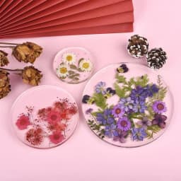 Round Square Rectangle Shape Coaster Base Silicone Mold Resin Molds Epoxy UV DIY Resin Craft Home Decoration Handmade Tools