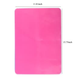 1PCS Safe Silicone Workbenches Epoxy Resin Molds Accessories for Epoxy Jewelry Making Supplies Blue&Rose Color Silicone Mat Pad