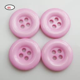 NBNNEG 30Pcs Multicolors 18MM Round Buttons Resin Decorative Scrapbooking Botoes Tailor Garment Sewing Accessory