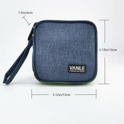 Storage Bag For Travel Carrying UNO Case Compatible Card Game Card Package Key Case Digital Product, Headphone Wire Toys