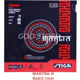 STIGA Table Tennis Rubber MANTRA H Offensive Pimples in with Sponge Pips-in Ping Pong Tenis De Mesa
