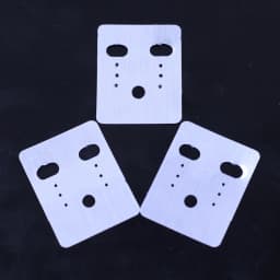 New 19 Style Paper Plastic Earring Ear Stud Ring Hang Tag Card Jewelry Show Display Packing Card Holder Packaging For Necklaces
