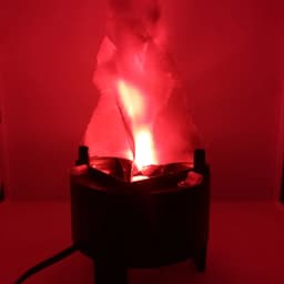 LED Fire Flame Night Light Hangable Dynamic Fire Effect Light Simulated Decorative Atmosphere Lamp For Party Bar Christmas Decor