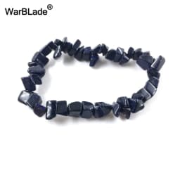 Natural Gem Stone Bracelet Amethyst Irregular Stretch Chip beads Nuggets Quartz Bracelets Bangles Crystal Wristband For Women