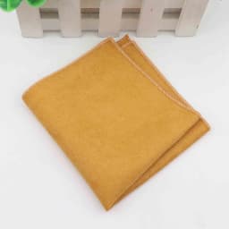 Solid Soft Microsuede Handkerchiefs Woven White Pink Red Blue Pocket Square Mens Casual Square Pockets Handkerchief Towels