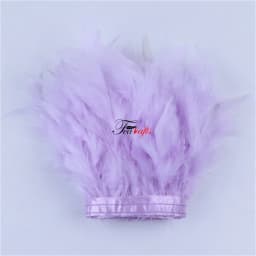 Fluffy Marabou Turkey Feathers Trims DIY Needlework Plumes On Ribbon Wedding Dress Accessories Decorative Feathers For Crafts