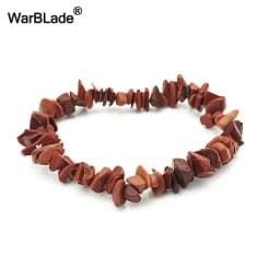 Natural Gem Stone Bracelet Amethyst Irregular Stretch Chip beads Nuggets Quartz Bracelets Bangles Crystal Wristband For Women
