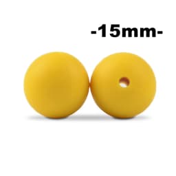 LOFCA 20Pcs Silicone Bead 15MM Food grade silicone beads Used in jewelry making Necklace Bracelets Keychain Jewelry accessories