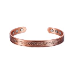 Pure Copper Magnetic Bracelet Benefits 8.3mm Adjustable Cuff High Magnet Bangles Arthritis Pain Relief Energy Jewelry Female
