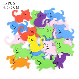 Geometric Figure Foam Sticker Star Heart Animals Foam Stickers Kid Toy Early Educational learning kindergarten Craft Diy Toy GYH