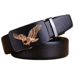 business mens belts luxury 2020 strap formal cinto eagle 180 automatic buckle big size 140 cm 150 160 girdle 170 fiber leather