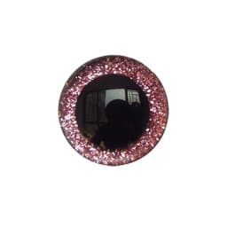 20pcs Big Plastic Safty Glitter Eyes For Toys Soft Animal DIY Doll Eye Toy Glass Clear 3D 9/10/12/14/16mm Fabric
