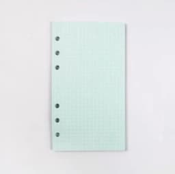 2025 New 40 Sheets A5 A6 Loose Leaf Notebook Paper Refill Spiral Binder Index Inner Pages Monthly Weekly Daily Planner Agenda