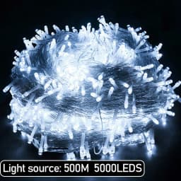 Christmas String Fairy Light 8 Mode LED String Lights Outdoor Waterproof Wedding Holiday Party Patio Lamp