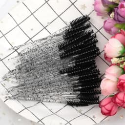 SHIDISHANGPIN 5/25/50 Pc Eyelash Brushes Makeup Brushes Mascara Wands Applicator Spoolers Eye Lashes Cosmetic Brush Makeup Tools