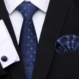 Hot Sale 7.5 cm Tie Pocket Squares Cufflink Set Necktie Pink Purple Hombre Printed Formal Clothing Accessories Fit Party