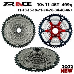 ZRACE Bicycle Cassette 8 9 10 11 Speed MTB Bike Freewheel 11-42T / 11-46T / 11-50T / 11-52T for ALIVIO / DEORE / SLX / XT