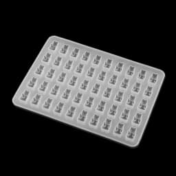 Cartoon Bear Silicone Mold Gummy Bear Shape Mould Epoxy Resin Jewelry Making Crafts Tool for Earrings Necklace Keychain Pendants