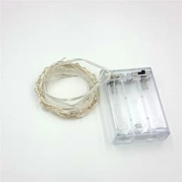 2M 20 3M 30 5M 50 10M 100Leds Fairy Lights AA Battery Powered Silver Led Copper Wire String Light Decorative Fairy Lights