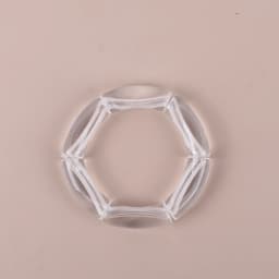 Trendy Resin Geometric Beaded Bracelets on Hand Acrylic Bamboo Tube Bangles Bracelets For Women Fashion Jewelry Valentines Gift