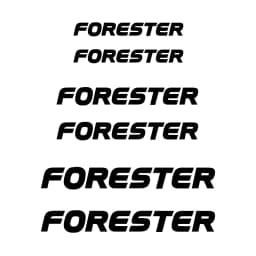 6PCS Car Brake Caliper Sticker Heat Resistant Decal For Subaru Forester WRX Levorg XV Outback Legacy Tribeca Auto Accessories