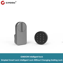 Tuya APP Smart Lock GIMDOW Password Lock Hotel Apartment Intelligent Sticker Installation Bluetooth-compatible Electronic Lock