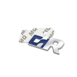 Car-Styling Metal Stickers SR Grille Emblem Badge For Jetta Golf 3 4 5 6 7 Beetle Passat Santana MK2 MK3 MK4 MK5 MK6 MK7 R32