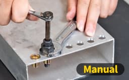 HIFESON Rivet Nut Tool Hand Nuts Riveter Rivnut Tool with Step Drill Accessory Rivet nuts for Nuts M3 M4 M5 M6 M8 M10