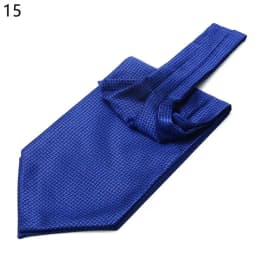 Men Vintage Polka Dot Wedding Formal Cravat Ascot Self British Style Gentleman Polyester Silk Paisley Neck Tie Suit Wedding