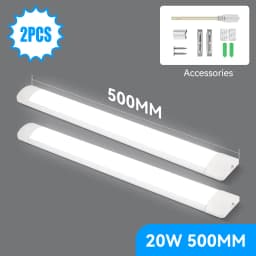 Led Tube Light 85-265V Led Bar Lamp Under Cabinets Lamp Tube Ceiling Wall Lamps Home Indoor Lighting Fixture For Kitchen Bedroom