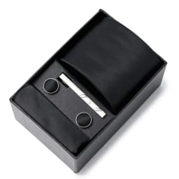 Top Quality 7.5 cm Business Ties Hanky Cufflink Set Tie Clips Green Necktie Corbatas For Men Wedding In Gift Box Slim Gravatas