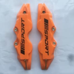 2or4 PCS /Set  ABS Plastic Disc Brake Caliper Cover Car Styling With  Sport/// Sticker For BMW FOR BENZ For AUDI All Car Models