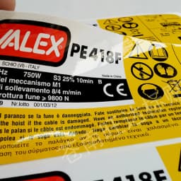 White or Transparent PVC/PP/PET/VINYL Waterproof/UV Resistant Labels, Customized Sticker For Glass/Plastic Bottle