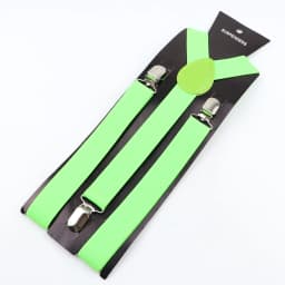 Hot Deals Solid Color Elastic Leather Suspenders Men Women Classic Adjustable Straps For Shirt Pants Skirts Wedding Accessories