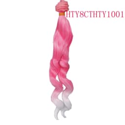 Russian DIY Doll Hair 25cm High Temperature Curly Hair for 1/3 1/4 1/6 BJD DIY Wavy Doll Hair Tree