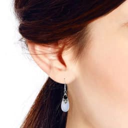 JoiasHome 100% Real 925 Sterling Silver Earrings For Women With Moonstone Gemstones Classic Elegant Lady Fine Jewelry