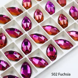 Horse EyeSewing Gems AB Flatback Rhinestones Glitter Sew On Crystals Stones Navette K5 Glass Strass For DIY Clothes Crafts